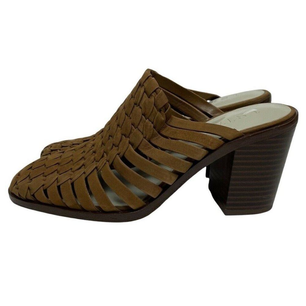 1.State Licha‎ Mules Woven Leather Slip On